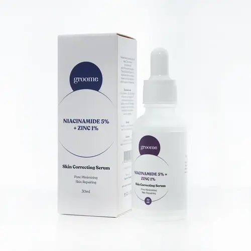 Groome Niacinamide 5% + Zinc 1% Skin Correcting Serum 30ml