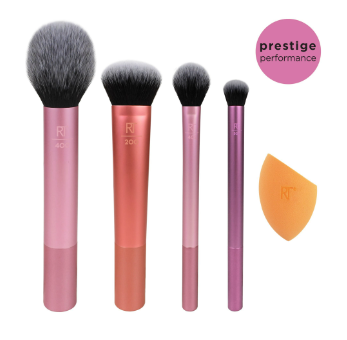 Real Techniques Everyday Essentials Makeup Brush Set, 2 image