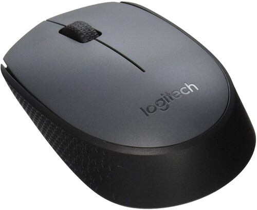 Logitech B170 Wireless Mouse, Gray, 1Y (910-004659)