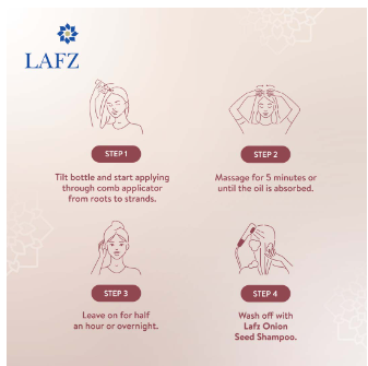 Lafz Onion Seed Essential Oil For Hair (100 ml), 5 image