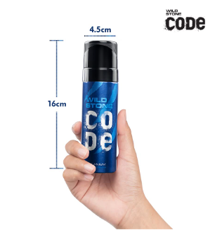 Wild Stone Code Titanium Body Perfume Spray For Men - 120 ml, 5 image