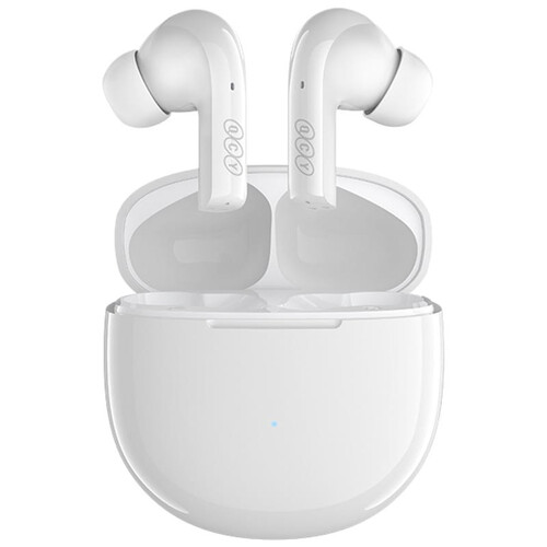 QCY T18 MeloBuds TWS White Bluetooth Earbuds, Color: White, 2 image
