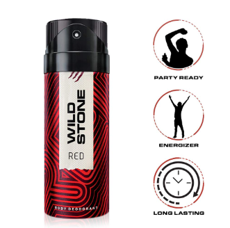 Wild Stone Red Deodorant For Men 150ml, 2 image