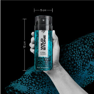 Wild Stone Hydra Energy Body Deodorant 150Ml, 5 image