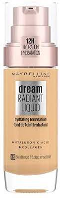 Maybelline Dream Radiant Liquid Hydrating Foundation - 48 Sun Beige