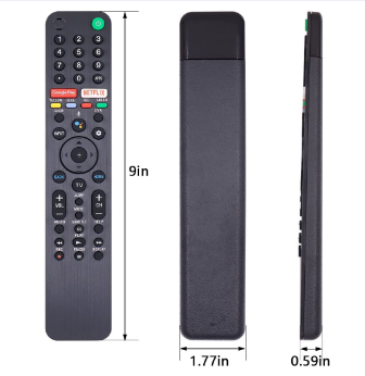 Sony Voice Remote Controller RMF-TX500U for Sony Smart TV Bluetooth Remote for Android 4K Ultra HD LED Internet KD XBR Series UHD LED, 2 image
