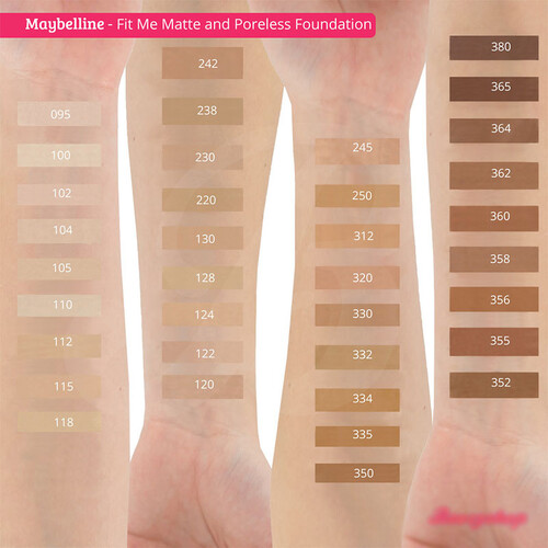 Maybelline Fit Me Matte + Poreless Foundation 30ml - 228 Soft Tan, 2 image