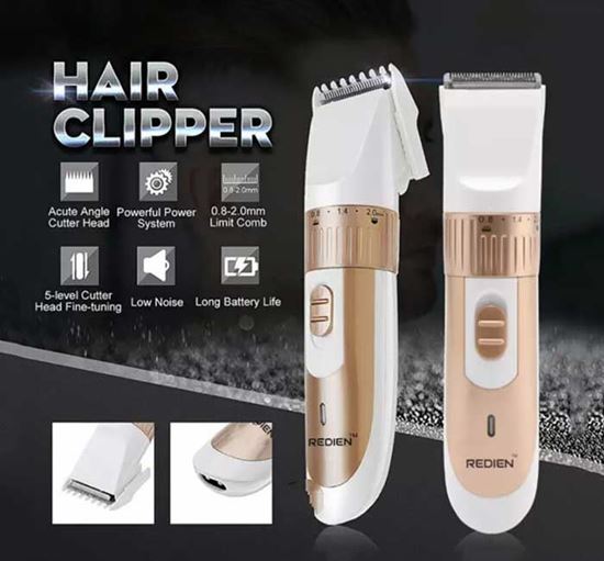 Redien Men's Electric Hair Clipper Beard Trimmer RN-5020, 2 image
