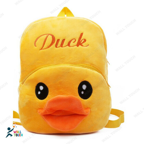Soft Plush Cute Duck Toddler Backpack/ School Bag for Kid  Adorable Huggable Toys and Gifts, 3 image
