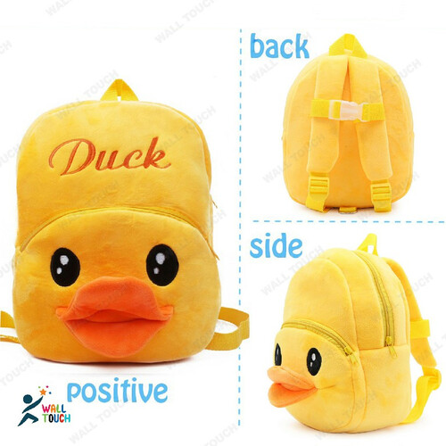 Soft Plush Cute Duck Toddler Backpack/ School Bag for Kid  Adorable Huggable Toys and Gifts, 2 image