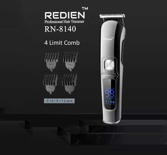 Redien Men's Electric Hair Clipper Beard Trimmer RN-8140, 2 image