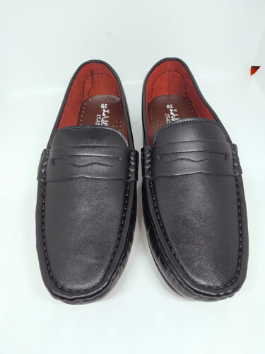 Artificial Leather Loafer Shoes, Size: 40