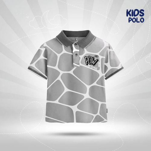 Kids Premium Polo T-Shirt - Pow Pow