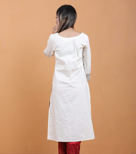 Puja Special Kurti For Women- 18558K, Size: 36, 3 image