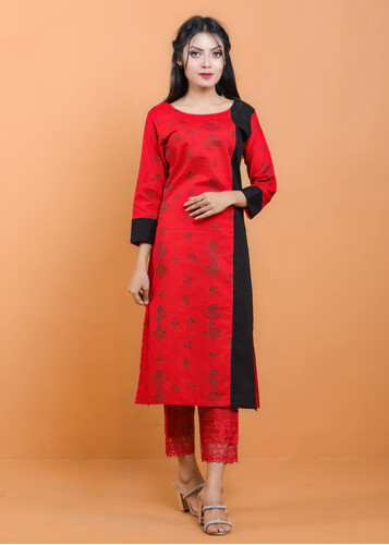 Puja Special Kurti For Women- 18570K, Size: 44, 2 image