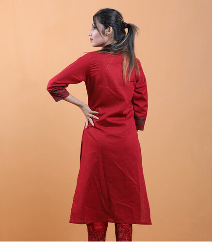 Puja Special Kurti For Women- 18393K, Size: 36, 2 image