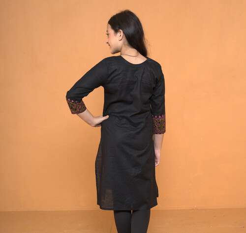 Puja Special Kurti For Girls - 18370K, Size: 24, 3 image