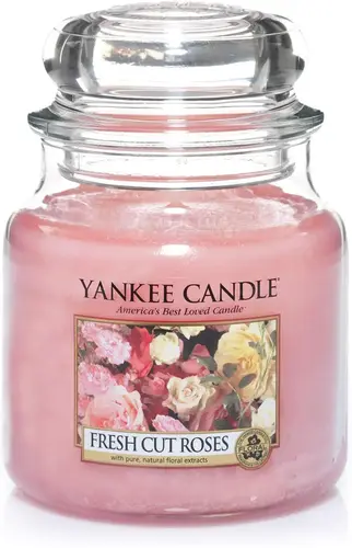Yankee Candle Classic Medium Jar Fresh Cut Roses (411g)