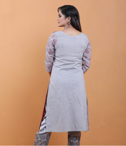 Puja Special Kurti For Women- 18576K, Size: 42, 2 image
