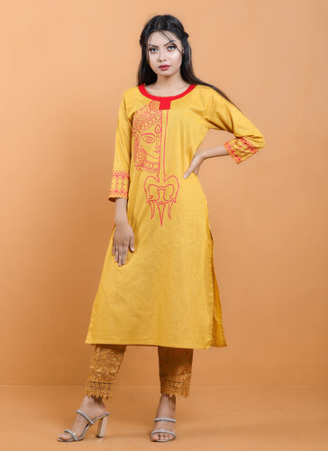 Puja Special Kurti For Women- 18471K, Size: 36, 3 image