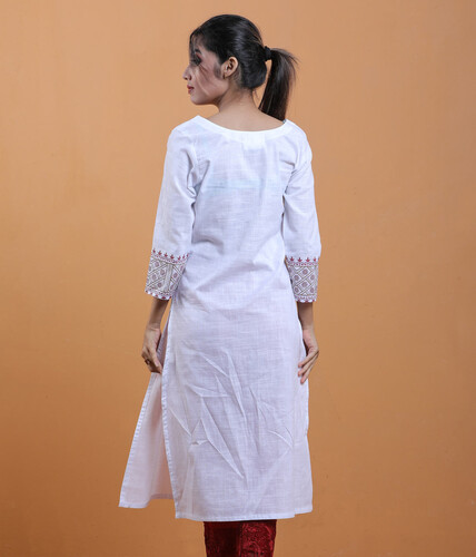 Puja Special Kurti For Women- 18363K, Size: 36, 2 image