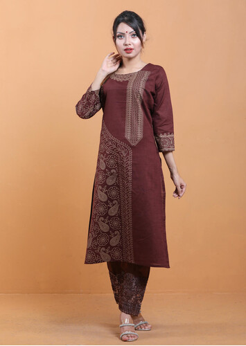 Puja Special Kurti For Women- 18552K, Size: 36, 2 image