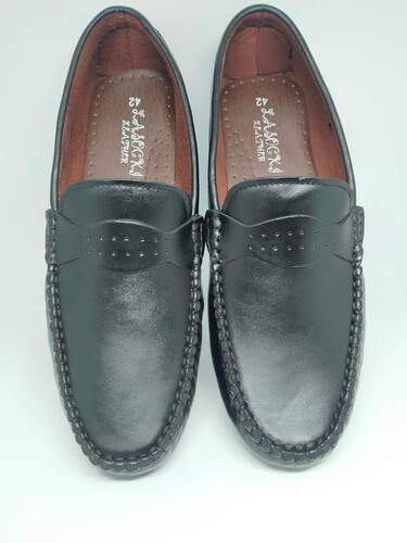Artificial Leather Loafer Shoes, Size: 42