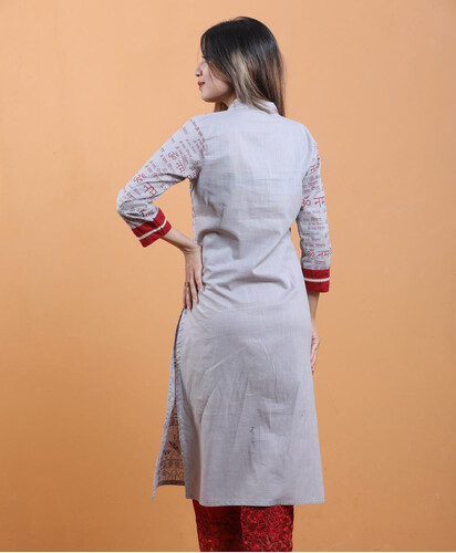 Puja Special Kurti For Women- 18435K, Size: 36, 2 image