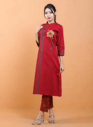 Puja Special Kurti For Women- 18393K, Size: 36, 3 image