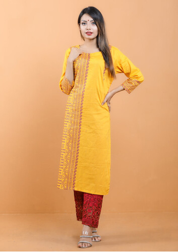 Puja Special Kurti For Women- 18504K, Size: 36, 3 image