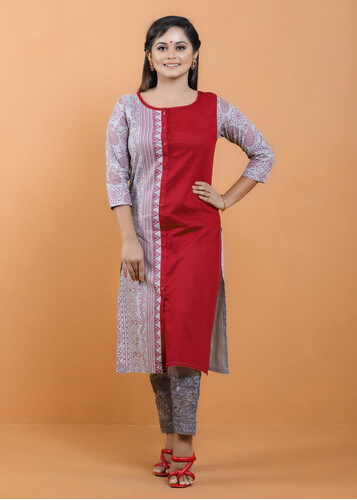Puja Special Kurti For Women- 18576K, Size: 44, 3 image