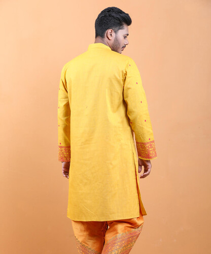 Puja Special Panjabi For Men- 18512P, Size: 42, 3 image