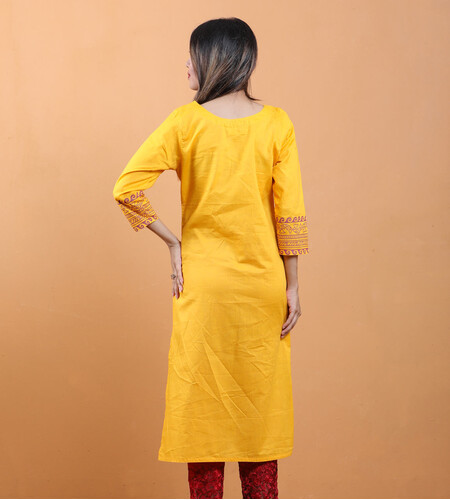 Puja Special Kurti For Women- 18504K, Size: 36, 2 image