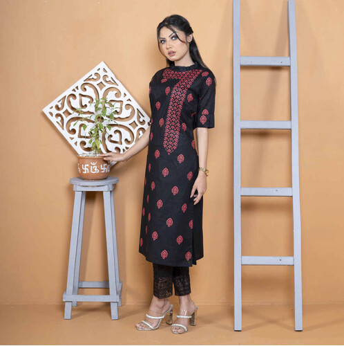 Puja Special Kurti For Women- 18486K, Size: 36, 2 image