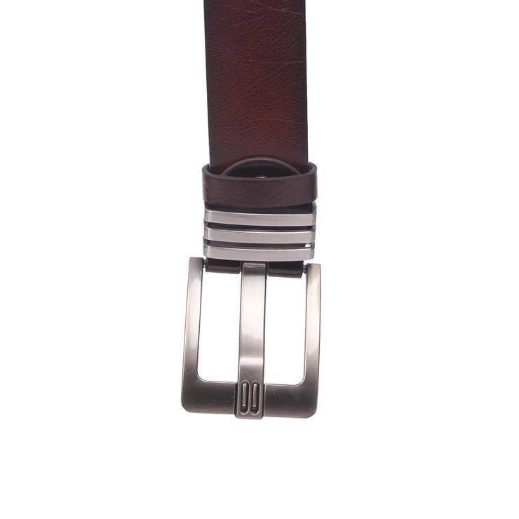 safa leather-100%Genuine Leather Belt-Maroon, 2 image