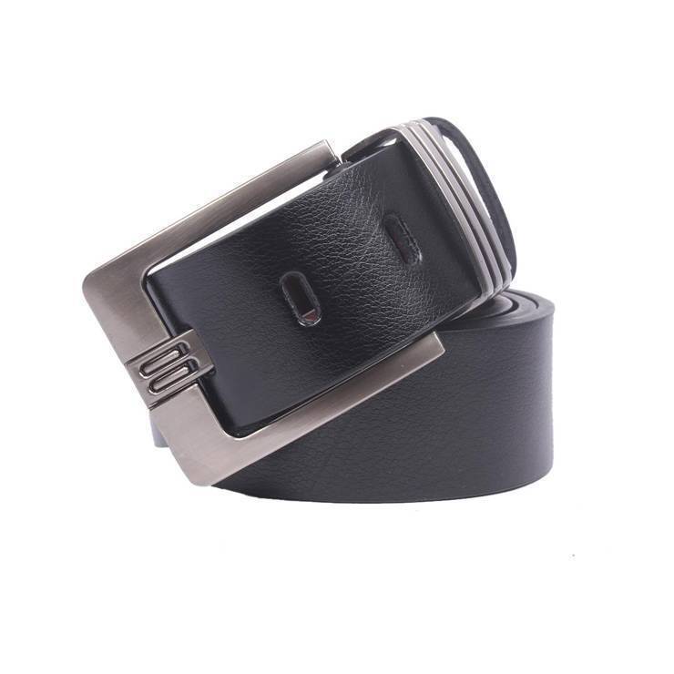 safa leather-Black Artificial Leather Belt
