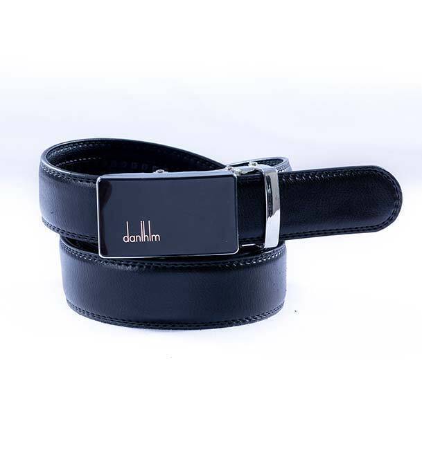 safa leather-Clasp Buckle Artificial Leather Belt For man