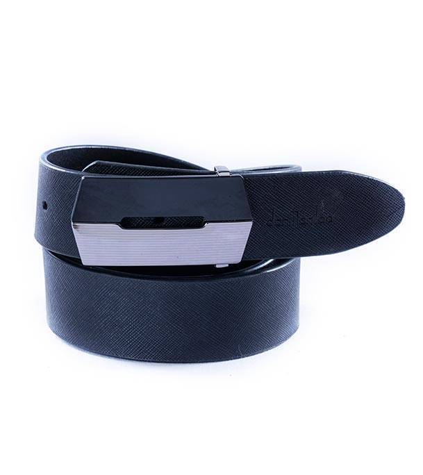 Safa leather-Black Artificial Leather Belt