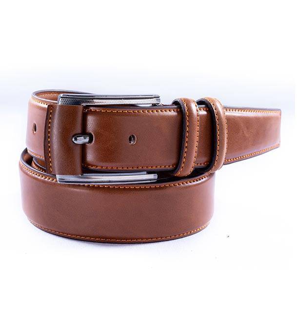 Safa leather-Artificial Leather Belt-Brown