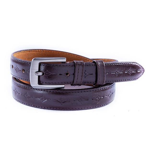 Safa leather-Baby Belt 100%Genuine Leather-Chocolate