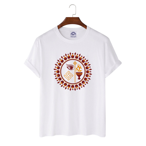 Puja Special T-Shirt For Men -  23200T, Size: M