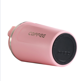 Stainless Steel Coffee Mug Portable Car Cup Home Travel Couple Cup Office Cup 380ml, 3 image