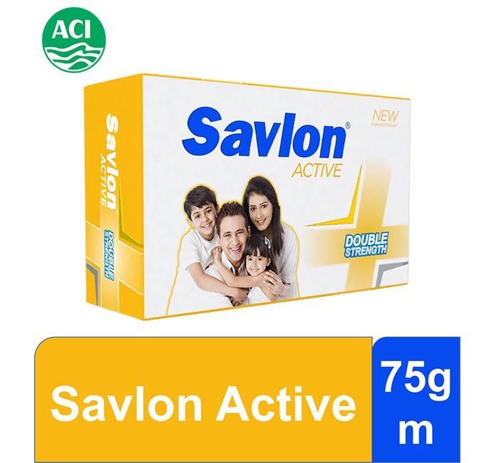 Savlon Soap Active 75gm