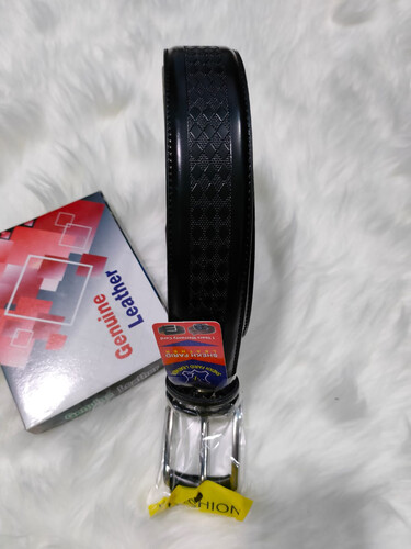 Formal Leather Belt for Mens (Black)