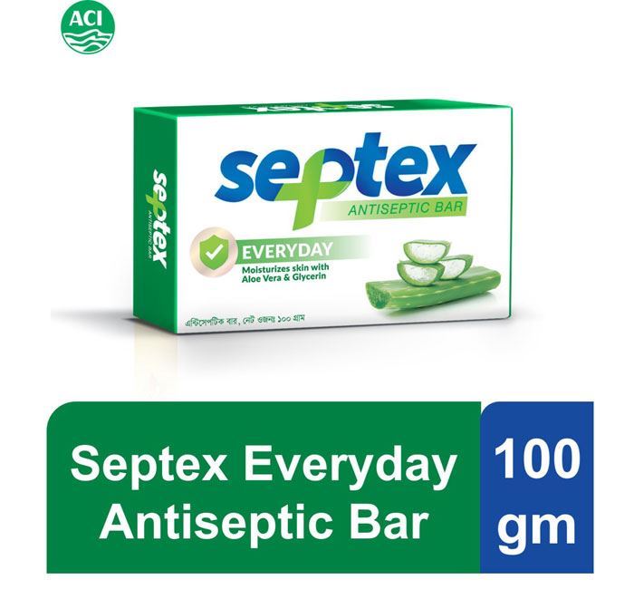 Septex Total Care Antiseptic Bar 100gm