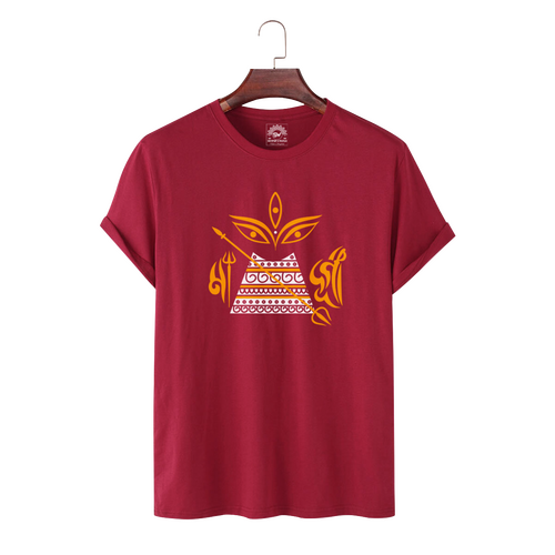 Puja Special T-Shirt For Men -  23167T, Size: M