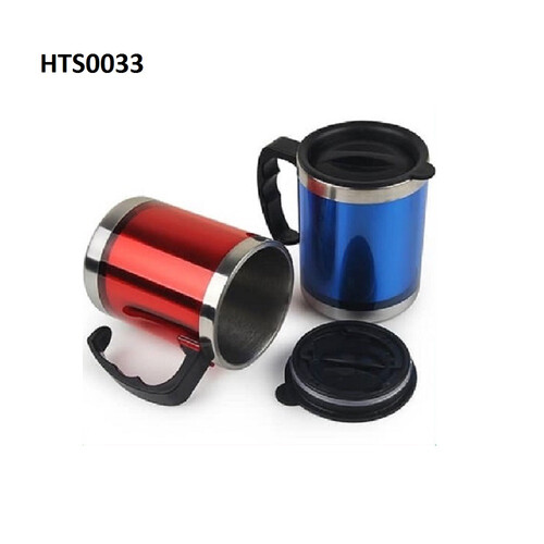 Coffee Mug with Handle Stainless Steel Reusable Coffee Cup Double Wall Coffee Travel Mug