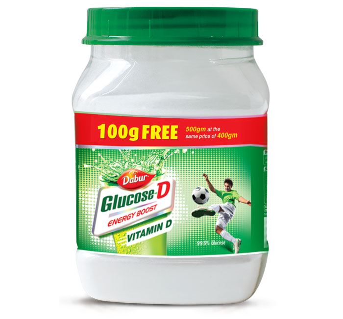 Dabur Glucose-D Energy Boost Sachet (Pack of 10) 25 gm, 2 image