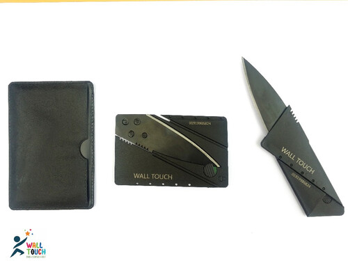 Credit Card Survival Kit Kitchen Utensils-Black Plastic Body With Steel, 2 image