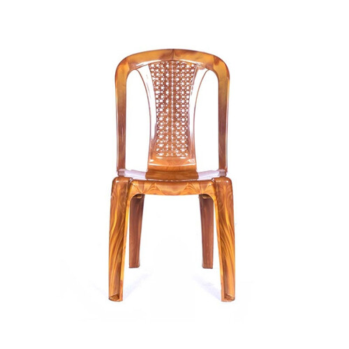 Plastic Chair W/O Arm (Pati) - Sandal Wood, 2 image